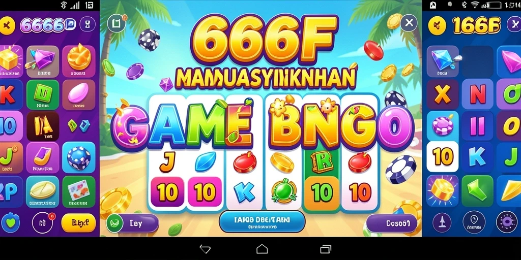 Tampilan gameplay seru dari 666F yang memikat pemain Bingo.