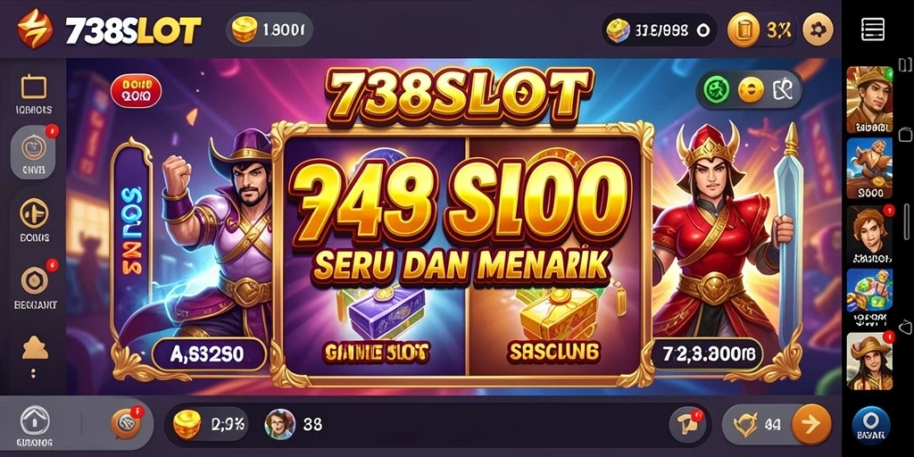 Tampilan gameplay Slot yang menarik dari 738SLOT.