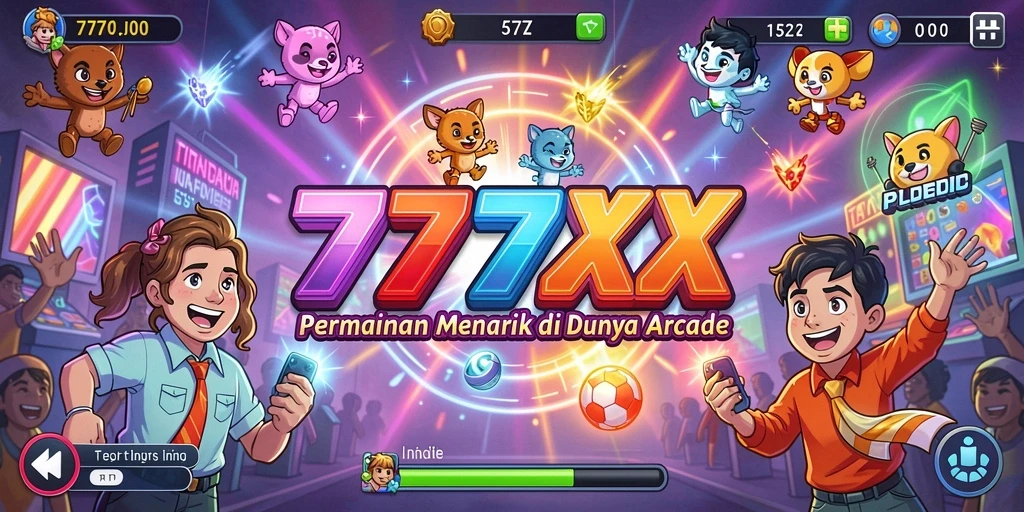 Screenshot gameplay utama 777ZX menampilkan aksi seru dalam permainan Arcade.
