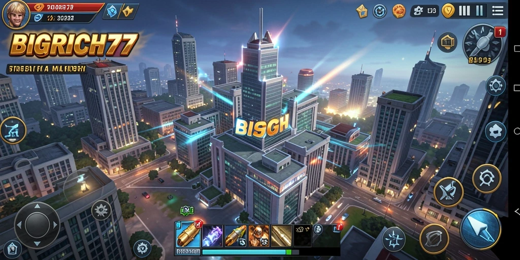 Gameplay menegangkan Tower Defense yang seru dan mengasyikkan.