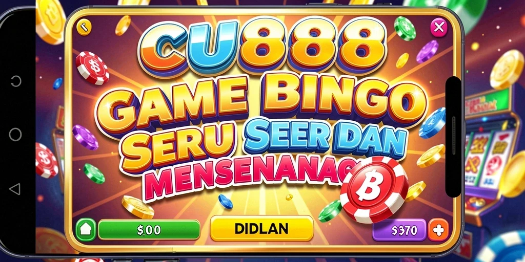 Screenshot gameplay CU888 yang menampilkan keseruan bermain Bingo.