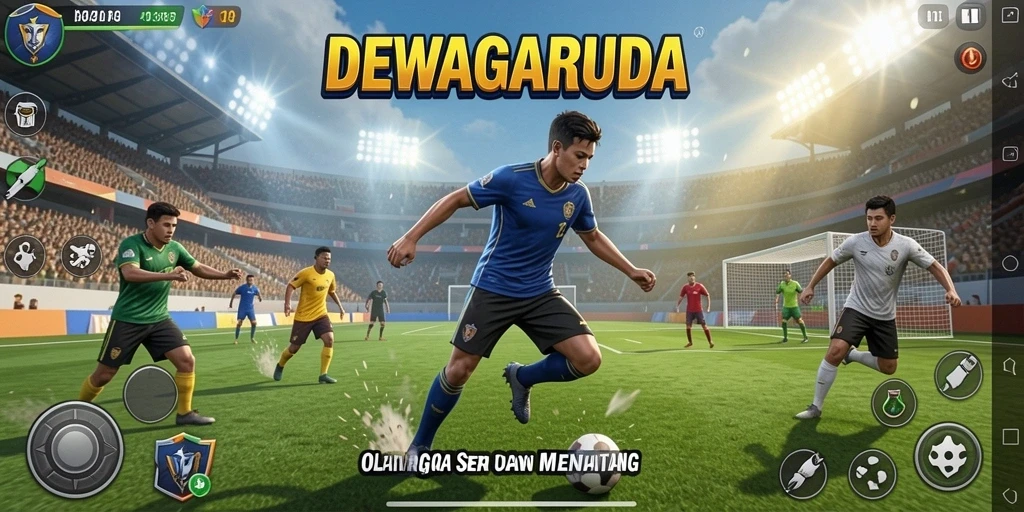Gameplay seru DEWAGARUDA dengan berbagai cabang olahraga.