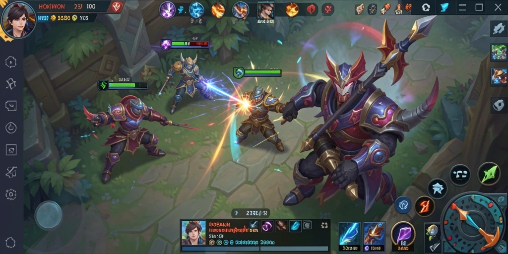 Tampilan menarik dari gameplay seru di HOKIWON.