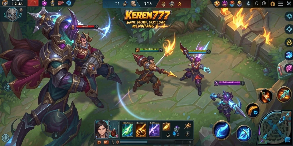 Tampilan menarik gameplay KEREN777 dalam aksi seru.