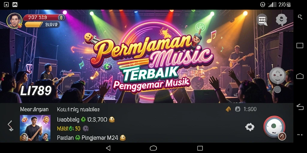 Tampilan gameplay LI789 yang menakjubkan dan interaktif.