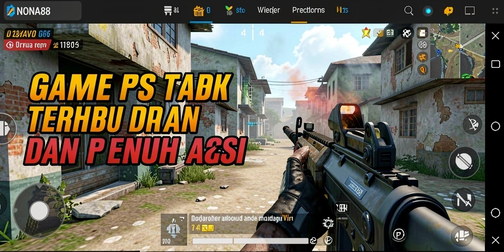 Tampilan permainan NONA88 yang menegangkan dan grafis canggih.