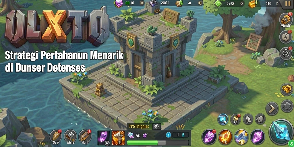 Tampilan gameplay menarik dari OLXTOTO Tower Defense.