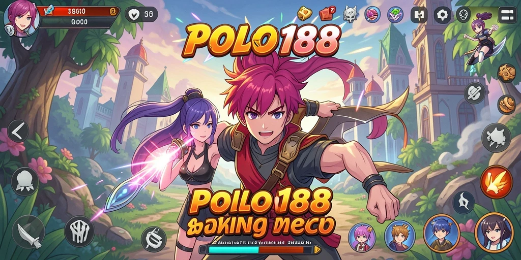 Tampilan screenshot POLO188 yang menampilkan aksi mendebarkan karakter anime.