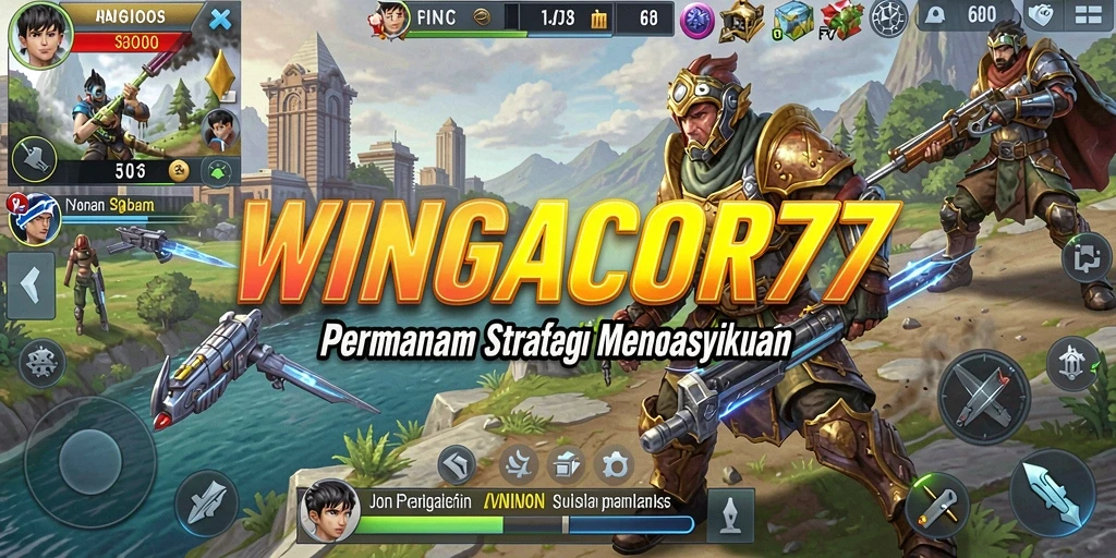 Tangkapan layar menunjukkan aksi gameplay mendalam di WINGACOR77.